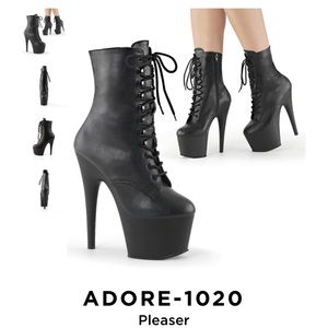 7inch Pleaser Ankle Boots
